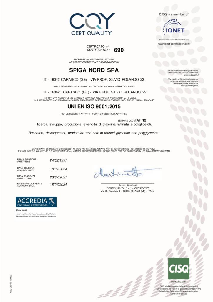 certifications