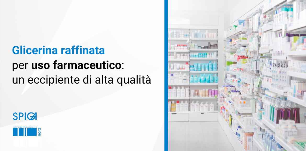 Glicerine raffinate per uso farmaceutico
