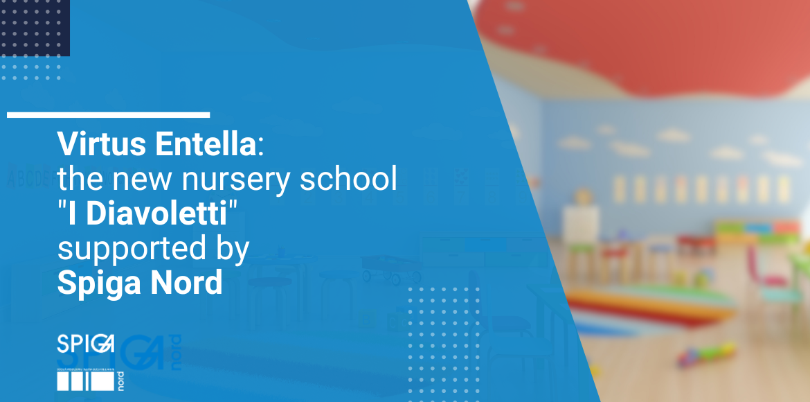 Virtus Entella: the new nursery school "I Diavoletti" supported by Spiga Nord