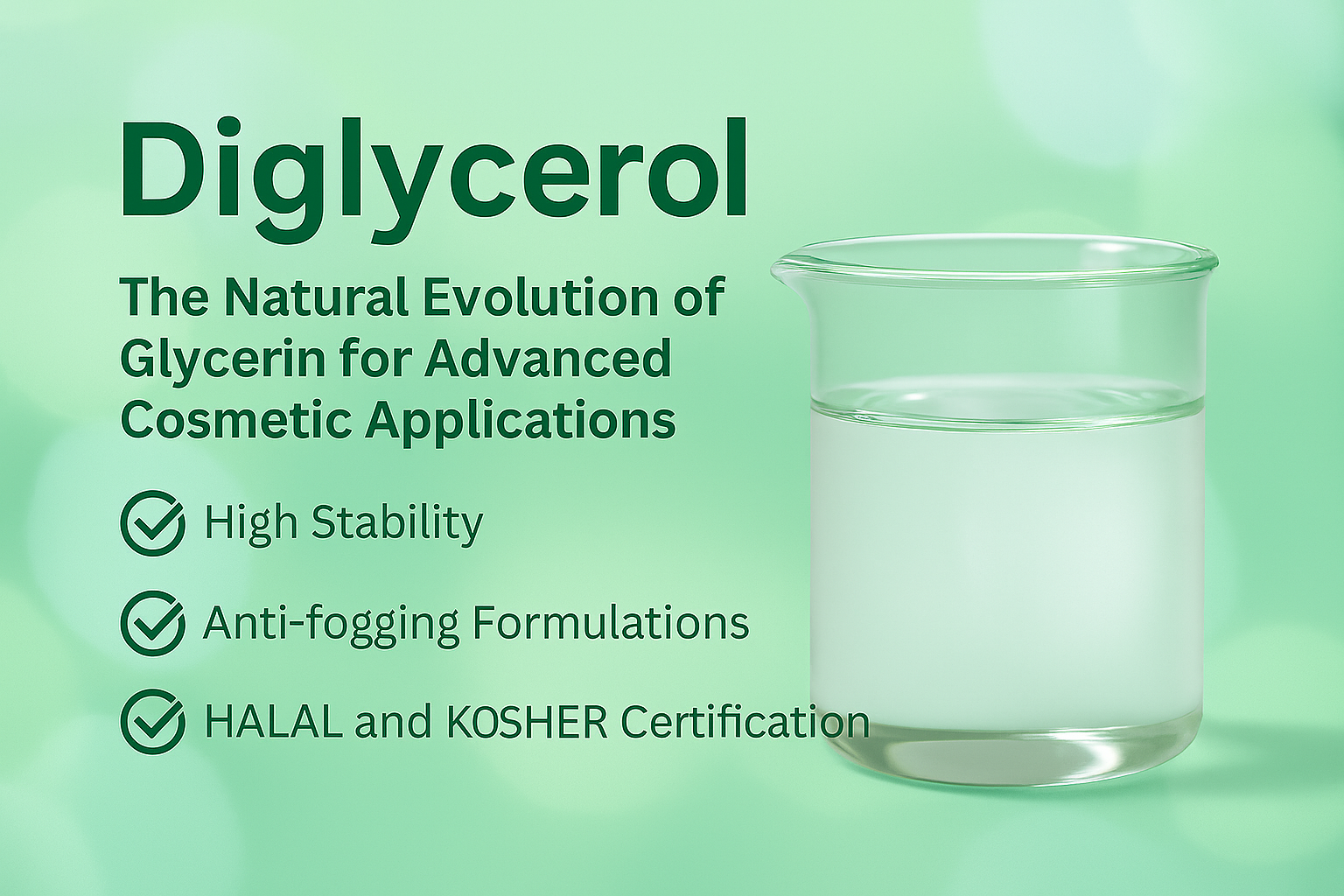 Diglycerol: the Natural Evolution of Glycerin for Advanced Cosmetic Applications