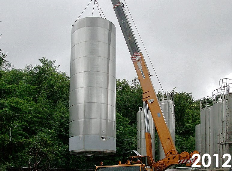 Expansion of the polyglycerol tank park 2012