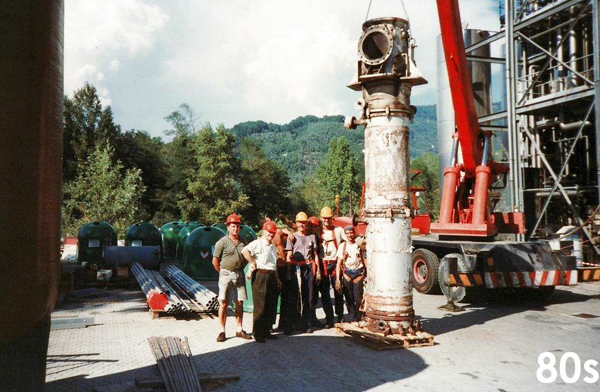 Expansion of facilities in the 80s