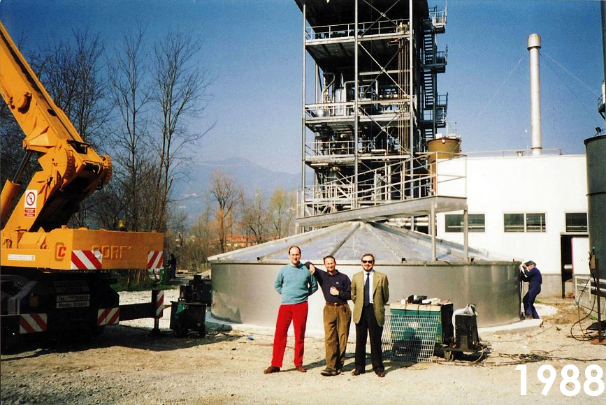 Tank 20 installation 1988