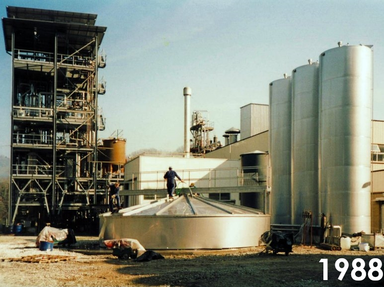 Tank 20 installation 1988
