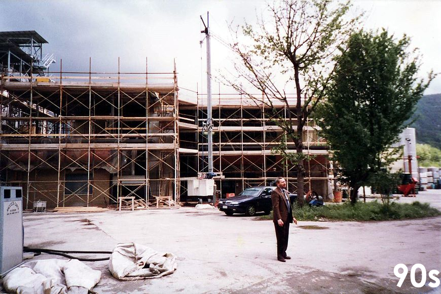 Office expansion in the 90s